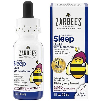 MELATONINA INFANTIL LÍQUIDA 30ml - ZARBEE´S SLEEP (VENC. 10/2025)