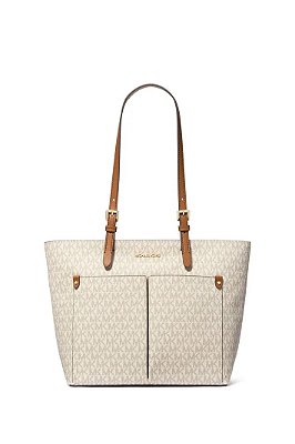 BOLSA DE OMBRO VANILLA - MODELO TOTE SET MÉDIA - MICHAEL KORS