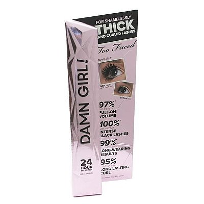 MÁSCARA DE CÍLIOS TOO FACED - FOR SHAMELESSLY THICK AND CURLED LASHES