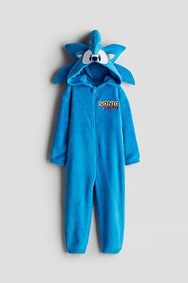 MACACÃO PELUDINHO H&M KIDS - SONIC THE HEDGEHOG - MENINO