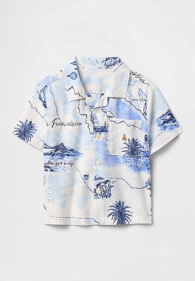 CAMISA MANGA CURTA GAP - DESTINOS - MENINO