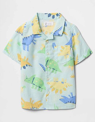 CAMISA MANGA CURTA GAP - DINOS - MENINO