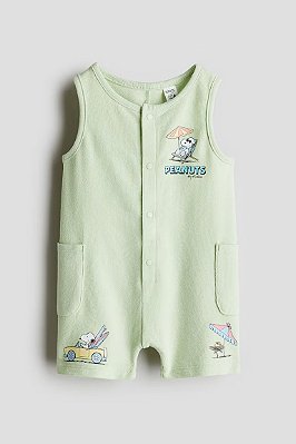 MACACÃO ROMPER H&M - SNOOP - MENINO