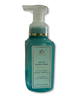 ESPUMA LÍQUIDAS PARA AS MÃOS - WHITE BARN BY BATH & BODY WORKS - SEA & SANDSTONE 259ML