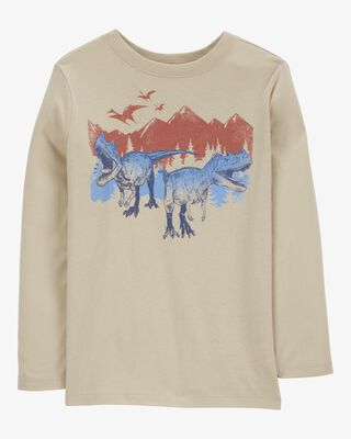 CAMISETA MANGA LONGA OSHKOSH KIDS - DINOSSAUROS - MENINO