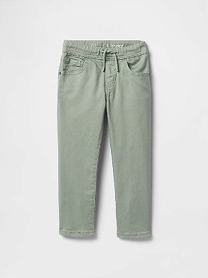 CALÇA GAP - VERDE OLIVA - MENINO