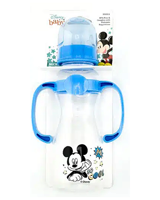 MAMADEIRA DISNEY BABY COM ALÇAS - MICKEY - 236ML