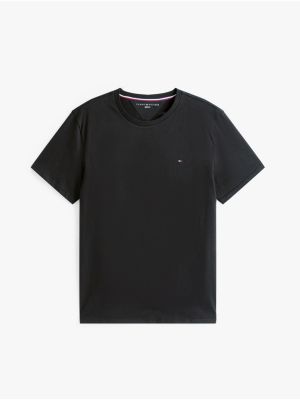 CAMISETA MANGA CURTA TOMMY HILFINGER - PRETA BÁSICA - MASCULINA