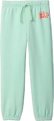 CALÇA MOLETOM FLANELADO GAP - VERDE LIMÃO - UNISSEX