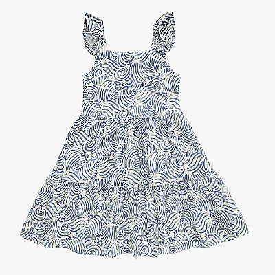 VESTIDO PRIMARK - ONDAS - MENINA