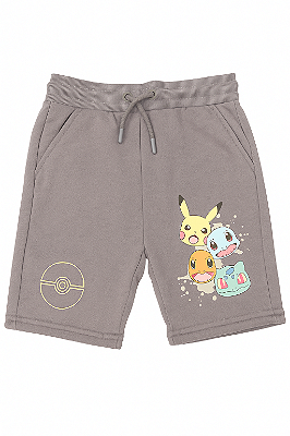 BERMUDA PRIMARK - POKÉMONS - MENINO