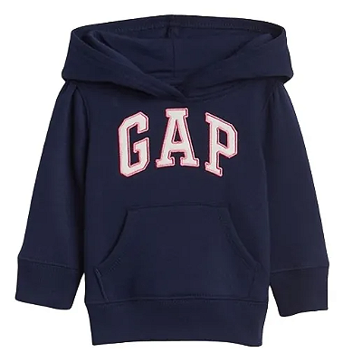 MOLETOM FLANELADO GAP - AZUL MARINHO - MENINA