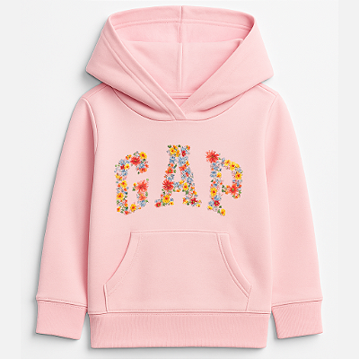 MOLETOM FLANELADO GAP - ROSA FLORIDO - MENINA