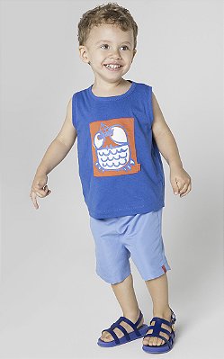 CONJUNTO VERÃO 2 PEÇAS GREEN KIDS - GIRAFA - MENINO