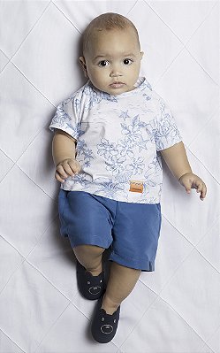 CONJUNTO VERÃO 2 PEÇAS GREEN KIDS - PRAIA - MENINO