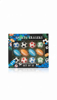 KIT 8 BORRACHAS ÉCCOLO - BOLAS