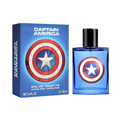 PERFUMES MARVEL - CAPITÃO AMÉRICA
