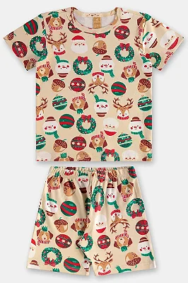 PIJAMA 2 PEÇAS UP BABY KIDS - NATALINO - MENINO