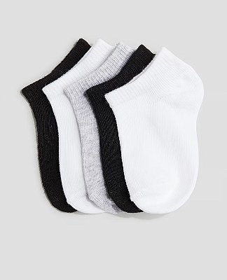 KIT 5 MEIAS H&M - BASIC - UNISSEX