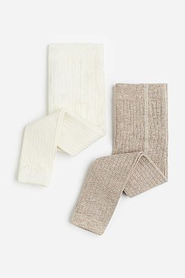 KIT 2 CALÇAS LEGGINGS H&M - BASIC - MANINA