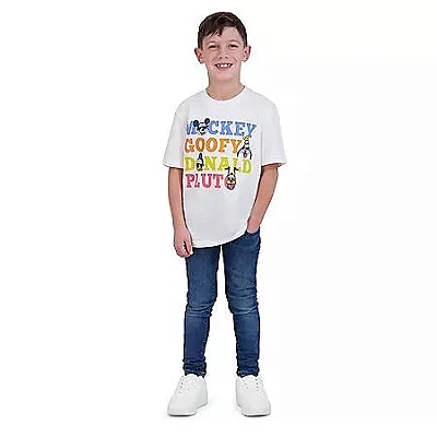 CAMISETA MANGA CURTA DISNEY KIDS - MICKEY AND FRIENDS - MENINO