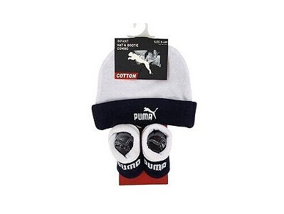 KIT TOUCA E MEIA PUMA - 0-6MESES