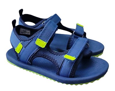 SANDÁLIA OSHKOSH - AZUL - MENINA (CONSULTAR TABELA DE TAMANHOS)