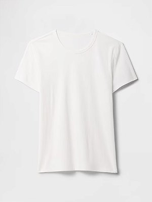 CAMISETA MANGA CURTA GAP - BRANCA - FEMININA