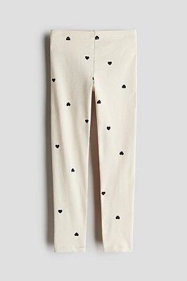 CALÇA LEGGING H&M - CORAÇÃO - MENINA