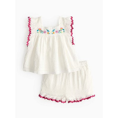 CONJUNTO VERÃO 2 PEÇAS BABY TU - FLORAL - MENINA