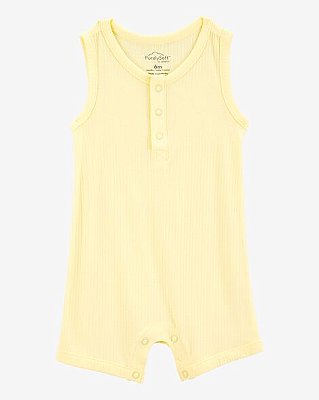 MACACÃO ROMPER PURELYSOFT CARTER'S - AMARELINHO - UNISSEX