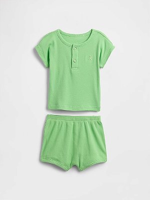 CONJUNTO VERÃO 2 PEÇAS GAP - VERDE - MENINO