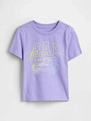 CAMISETA MANGA CURTA GAP - BEACH - MENINO