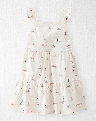 VESTIDO LITTLE PLANET by CARTER'S - PRAIA BEGE - MENINA