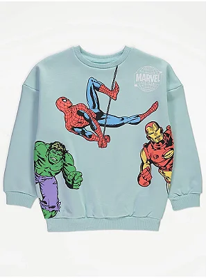 MOLETINHO FLANELADO GEORGE KIDS MARVEL - SUPER HERÓIS - MENINO