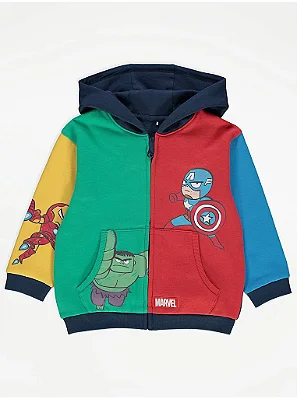 MOLETOM FLANELADO GEORGE KIDS - SUPER HERÓIS - MENINO