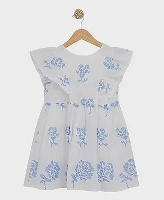 VESTIDO PRIMARK - FLORES - MENINA
