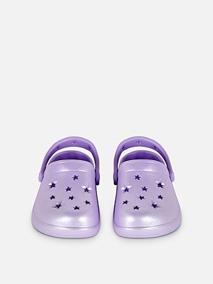 SANDÁLIA BABUCHE PRIMARK - LILÁS - MENINA