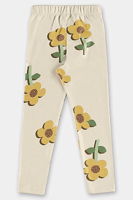 CALÇA FLANELADA UP BABY - FLOWERS - MENINA