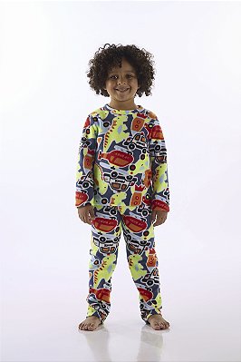 PIJAMA 2 PEÇAS FLEECE UP BABY - DIVERSOS - MENINO