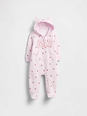 MACACÃO GAP - CORAÇÃOZINHO ROSA - MENINA