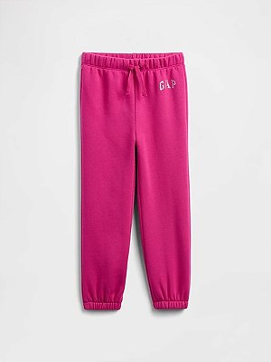 CALÇA MOLETOM FLANELADO GAP - ROSA - MENINA