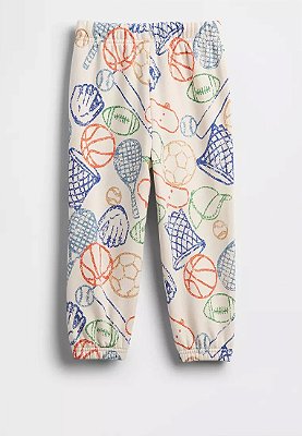 CALÇA MOLETOM FLANELADO GAP - JOGOS - MENINO