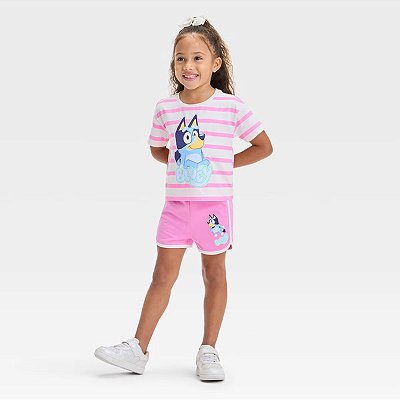 CONJUNTO 2 PEÇAS DISNEY - BLUEY - MENINA