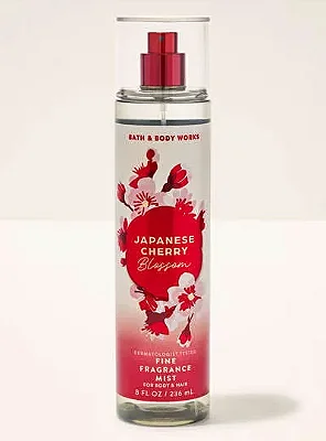 BODY SPLASH CORPO E CABELO BATH & BODY WORKS - JAPANESE CHERRY BLOSSOM - 236mL
