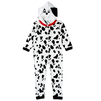 MACACÃO SEM PÉ PELUDINHO TIP TOP KIDS - CACHORRINHO - UNISSEX