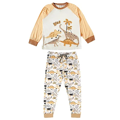 PIJAMA 2 PEÇAS TIP TOP KIDS - SAFARI - MENINO