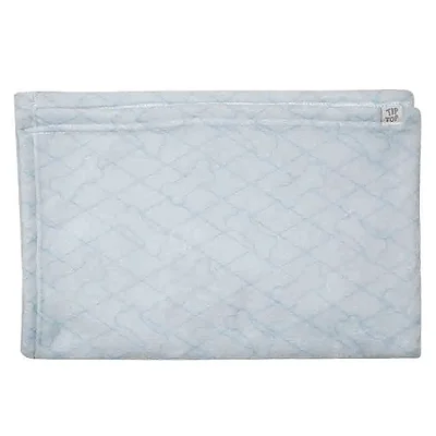 MANTA PELUCIADA TIP TOP - OSSINHOS AZUL - MENINO