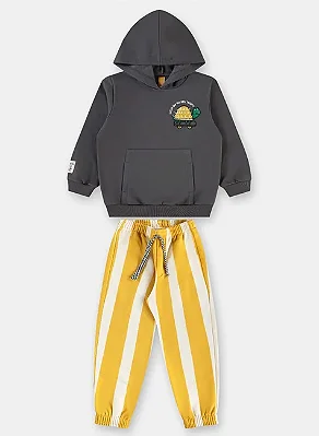 CONJUNTO MOLETOM 2 PEÇAS TRÊS E JÁ KIDS - PEGA-PEGA - MENINO