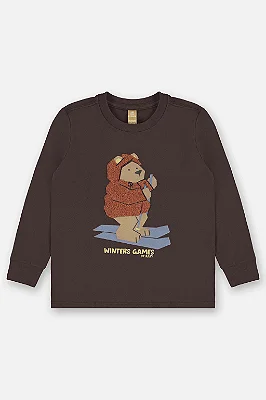 CAMISETA MANGA LONGA UP BABY - WINTERS GAMES - MENINO